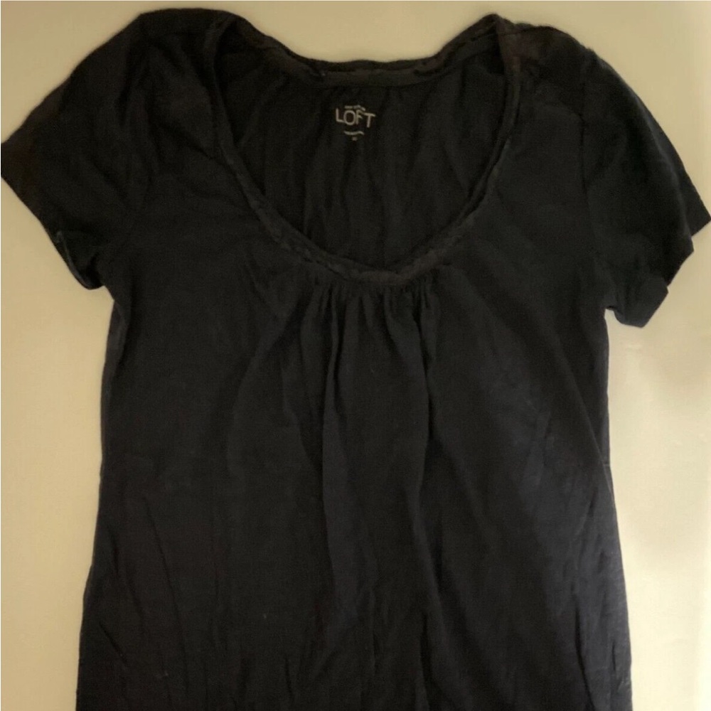 Expressions Black Fitted Short Sleeve T-Shirt